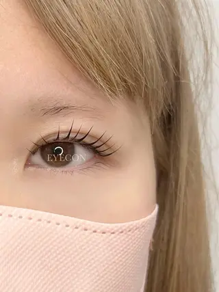 マツエク・マツパ EYECON 研修のマツエク・マツパデザイン