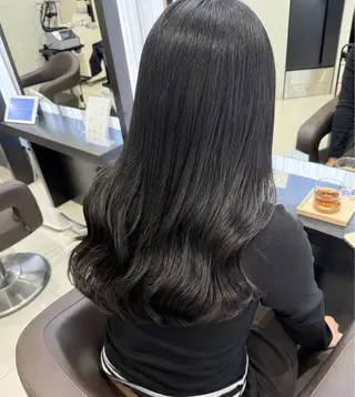 ロング YUI𓍯エクステ /ニュアンスカラーのヘアスタイル