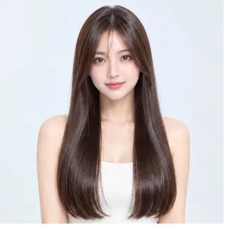 ロング 菅原 大佑のヘアスタイル