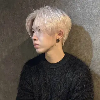 カラー メンズ Ren. 🦋デザインカラーのヘアスタイル