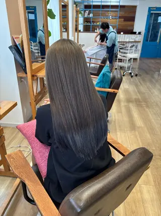 ロング カラー RINNO🌷透明感 カラー/髪質改善のヘアスタイル