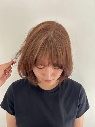 カラー 似合わせ×透明感カラ ー/経堂/aya🦦のヘアスタイル