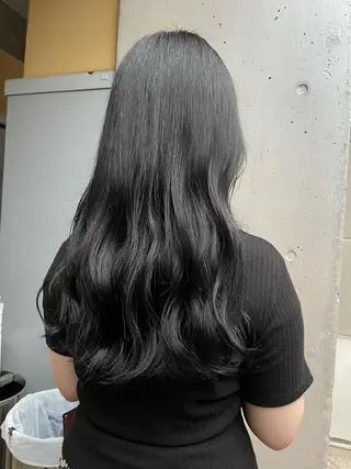 ロング カラー 髪質改善🪄 イルミナカラー岩谷のヘアスタイル