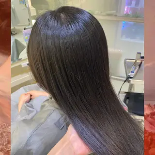 セミロング 銀座メンズ専門🖤 叶奈々のヘアスタイル