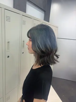 ミディアム カラー ヘアアレンジ 髪質改善/艶髪 /SARA💕のヘアスタイル