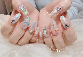 ネイル Flower nailのネイルデザイン