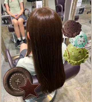 ロング カラー ユウカ 🍓のヘアスタイル