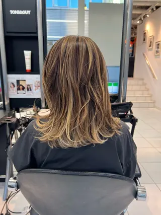 カラー かわはら たみのヘアスタイル