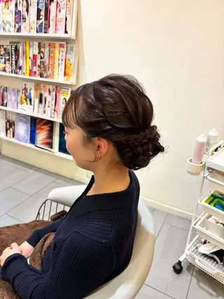 ヘアアレンジ ショート・ボブ✨南 津麦のヘアスタイル