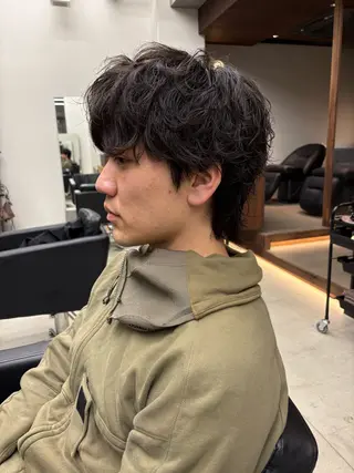 パーマ メンズ メンズパーマ特化 sayoのヘアスタイル