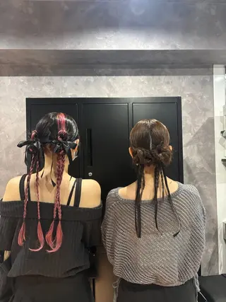 韓国・網紅style 🦋HONOKA🦋のヘアスタイル