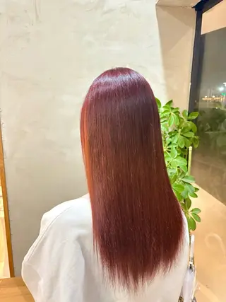 カラー かわうち れなのヘアスタイル