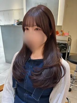 ロング 🧡ReFa認定🧡 ✨透明感カラー✨祥吾のヘアスタイル