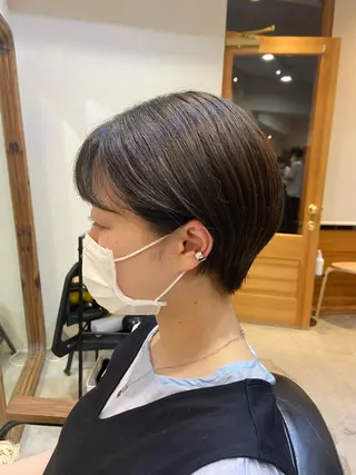 ショート なかむら ゆきのヘアスタイル