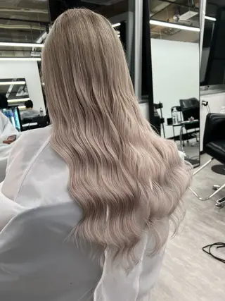ロング 西村 雄二/エクステのヘアスタイル