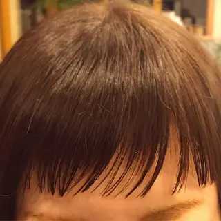 ロング カラー 小西 裕大のヘアスタイル