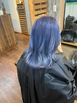 ミディアム カラー Luzir⭐︎ GEN⭐︎のヘアスタイル