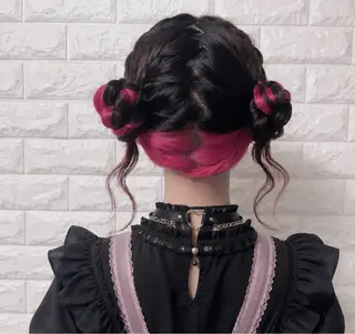 ヘアアレンジ 🎀推し活ヘアメ/ 地雷量産/あいり🎀のヘアスタイル