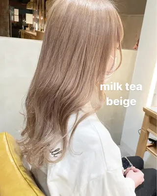ロング カラー ハイトーンカラー♡ yuのヘアスタイル