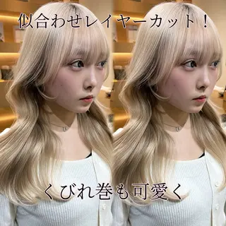 セミロング 🎀韓国レイヤー メンズパーマ/諒のヘアスタイル