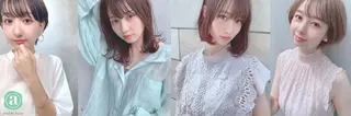 ロング カラー ヘアアレンジ 【公式】amble luxe池袋東口🩷のヘアスタイル