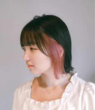 ショート カラー 進藤 来実のヘアスタイル
