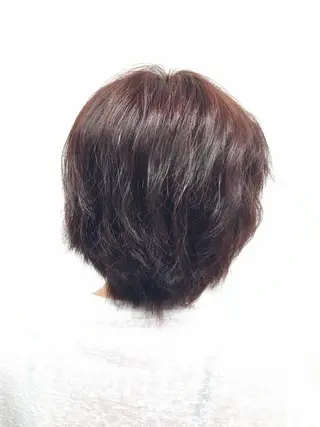 ショート カラー c& ちはるのヘアスタイル