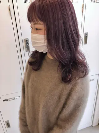 ロング カラー Saori / ボブ /顔周り/カラー🎀のヘアスタイル