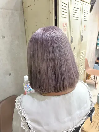ミディアム カラー 櫻井 なんなのヘアスタイル
