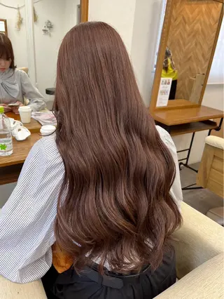 カラー ブリーチカラー HAZUKI🦖のヘアスタイル