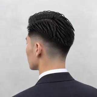 ショート パーマ ヘアアレンジ メンズ キッズ メンズカット/パーマ 山崎航平💈のヘアスタイル