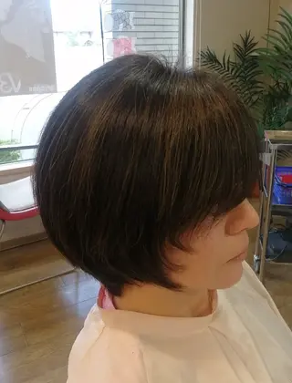 ショート カラー 【渋谷|畑中】 美女が沼るヘッドスパのヘアスタイル