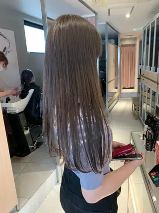 ロング カラー 柔らか透け感カラー 🌿ムロヤリョウスケのヘアスタイル