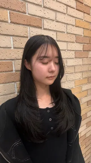 ロング 艶カラー 髪質改善 🍓苺奈のヘアスタイル