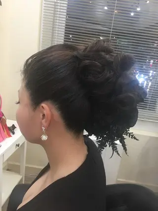ロング ヘアアレンジ 鶴見 和美のヘアスタイル