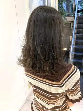 セミロング Okamura Chisatoのヘアスタイル