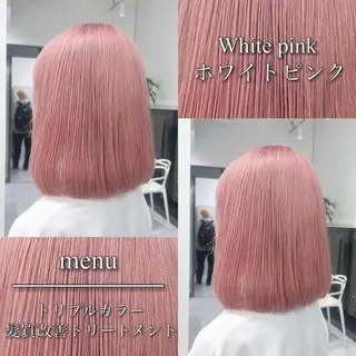 セミロング カラー ブリーチなしの達人 🌈KAITOのヘアスタイル
