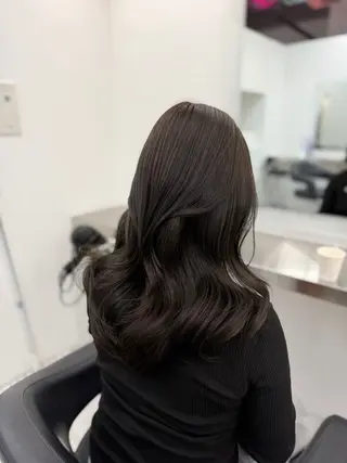 ロング カラー ヘアアレンジ 透明感カラー🎀艶髪 Anju/渋谷🎀のヘアスタイル