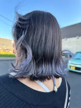 ミディアム 見川 ヒカルのヘアスタイル