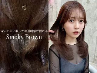 セミロング カラー 【艶カラー】 じゅりのヘアスタイル