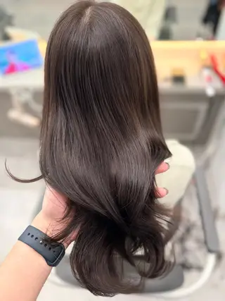 セミロング カラー 髪質改善カラー🦋 レイヤー/ナカネのヘアスタイル