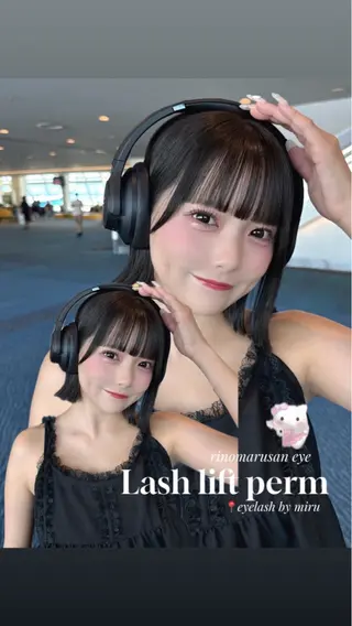 マツエク・マツパ 代官山MIRU🤍 似合わせ束感/美眉のマツエク・マツパデザイン