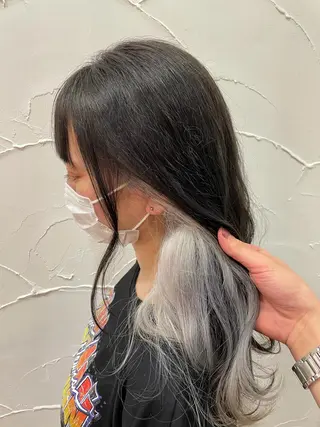 カラー 【店長】インナー指名 No.1戸塚優思のヘアスタイル
