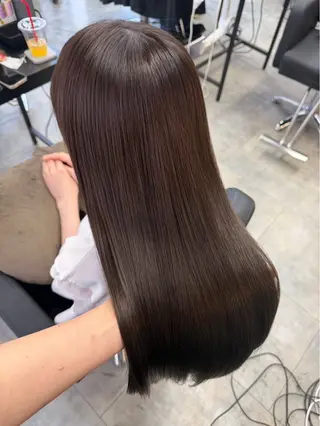 カラー りこ / 透明感カラー🎀🫧のヘアスタイル