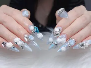 ネイル Sora  Nail 長さ出し専門店のネイルデザイン