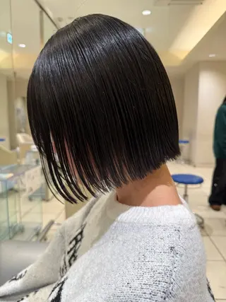 ショート 松下仁美 /ボブ顔周りレイヤーのヘアスタイル