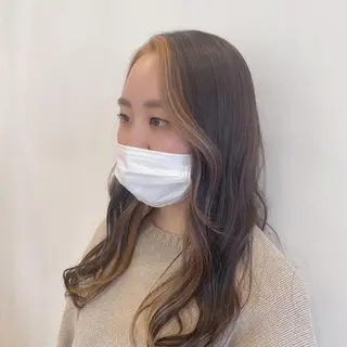 ロング カラー ブリーチ指名 NO1🌈SAKIのヘアスタイル