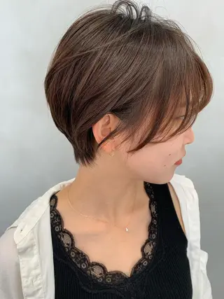 ショート レイヤー/大人メンズ パーマ🌀 平島拓也のヘアスタイル