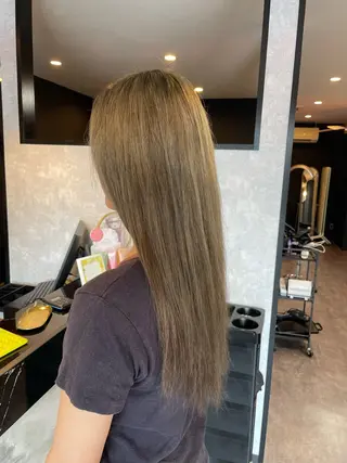 ロング カラー  ︎︎ 寧音のヘアスタイル