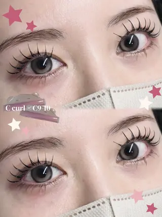 マツエク・マツパ AIRI☺︎ ELVIREAのマツエク・マツパデザイン